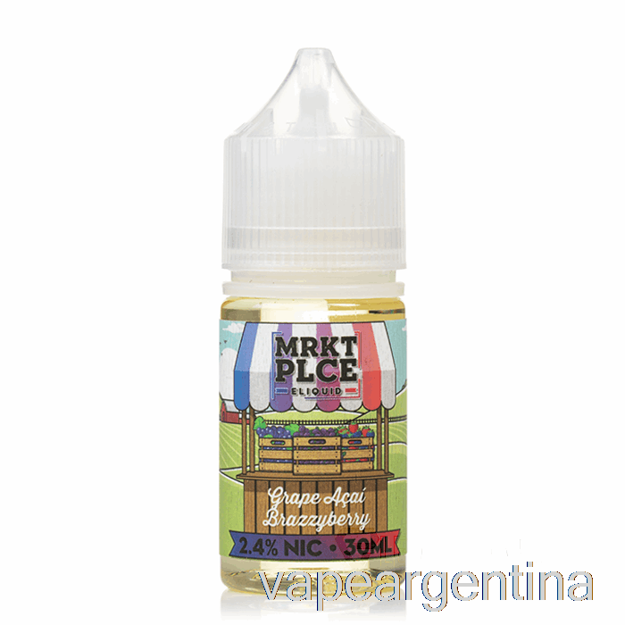 Brazberry Uva Acai - Sales Mrkt - 30ml 24mg Vape Descartable